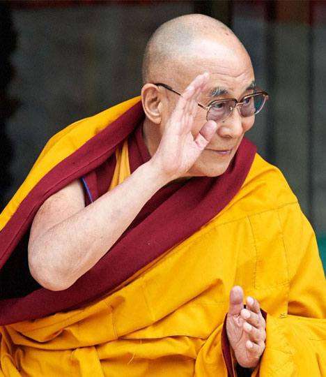 HIS HOLINESS THE DALAI LAMA