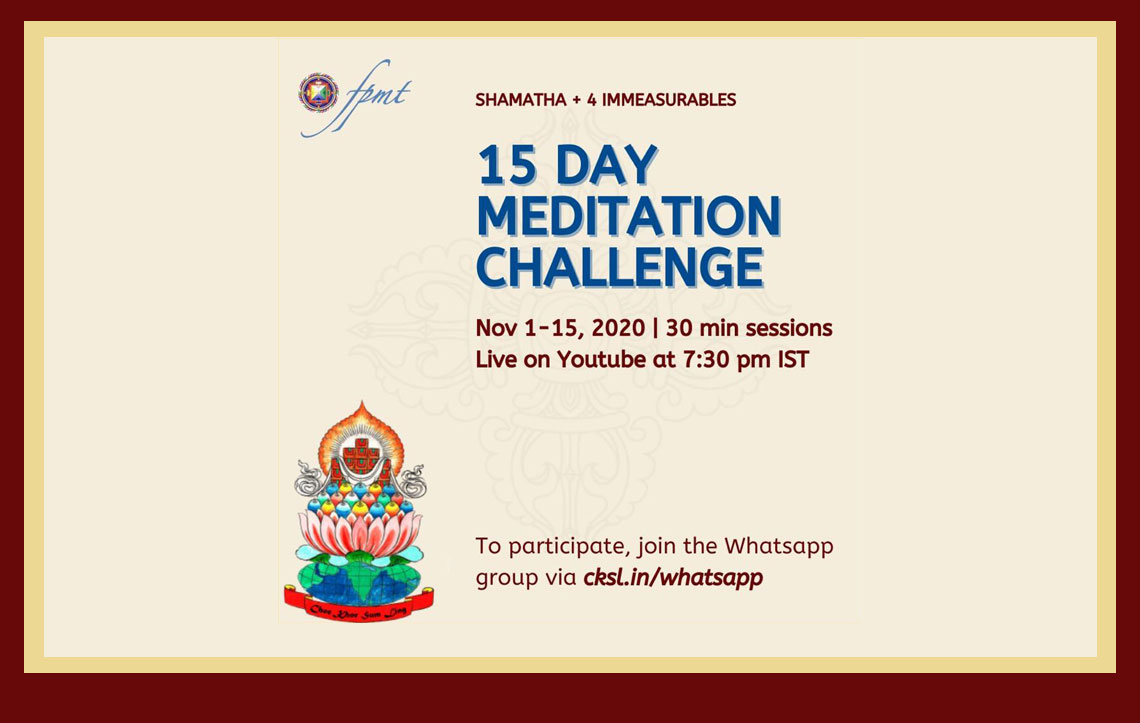 The 15 Day Meditation Challenge